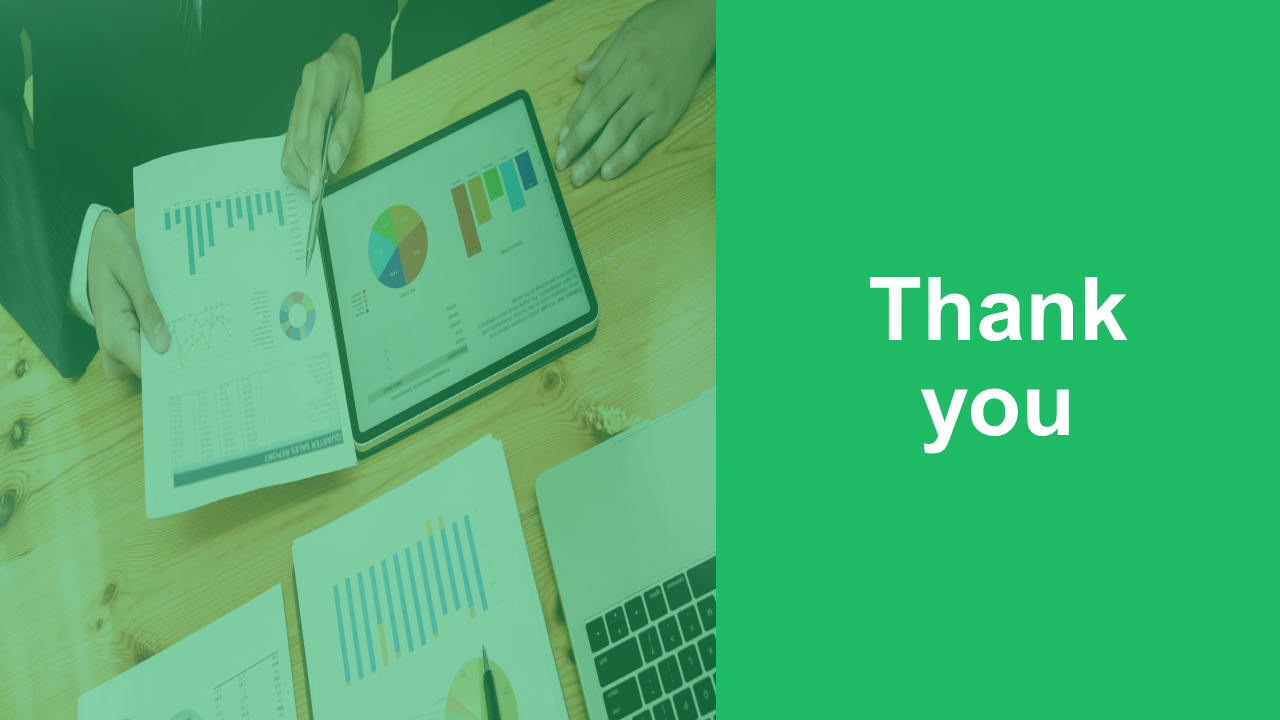 Attractive Thank You PowerPoint Slide Template Design